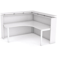 Axis Corner Reception Counter with Poptop