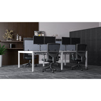 Axis 4-User Double Sided Workspace