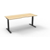 BOOST Plus + Electric Height Adjustable Single Sided Workstation