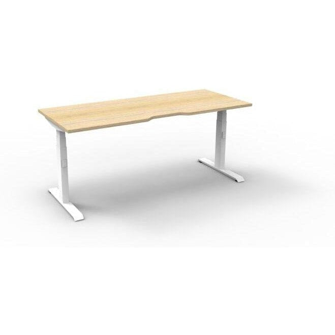 BOOST Plus + Electric Height Adjustable Single Sided Workstation