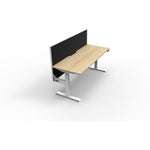 Sit Stand Electric Standing Desk, Dual Motors, Workstation Boost+ Plus