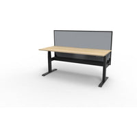 BOOST Plus + Electric Height Adjustable Single Sided Workstation