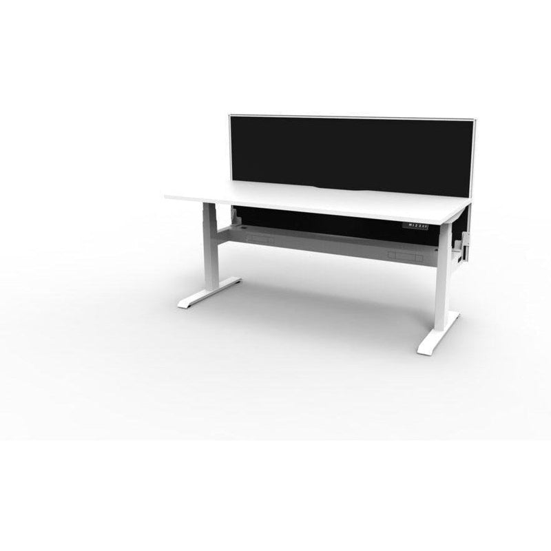 BOOST Plus + Electric Height Adjustable Single Sided Workstation