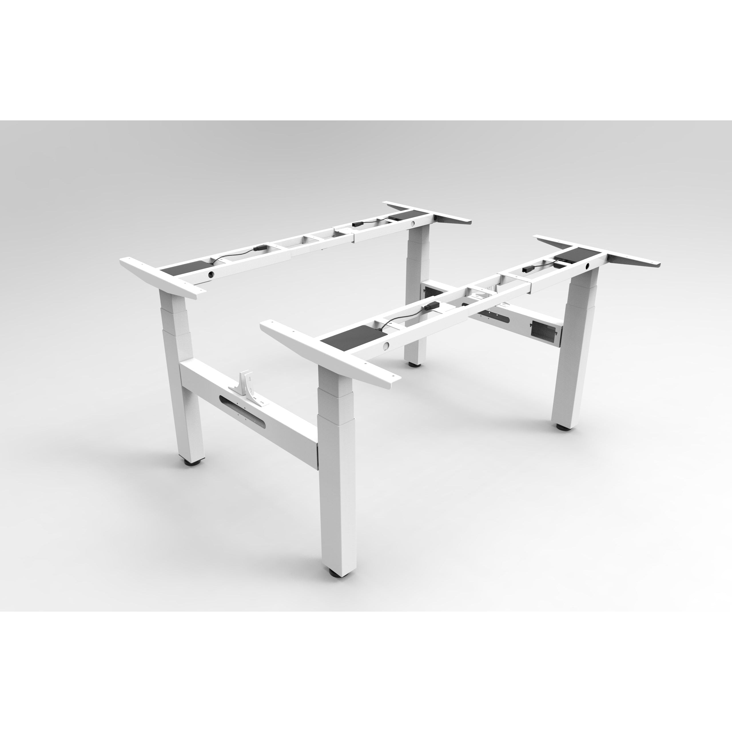 Boost Plus Back To Back Height Adjustable Workstation Frame