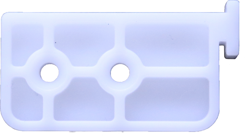 SHUSH30 Nylon Sliding Bracket To Suit Shush Plus Screens Set Of 2 ( 1 Left Hand Side , 1 Right Hand Side )