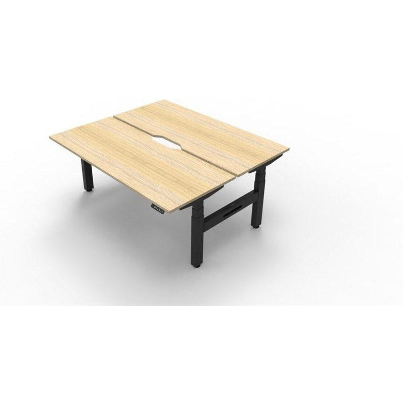BOOST Plus + Electric Height Adjustable Back to Back Workstation
