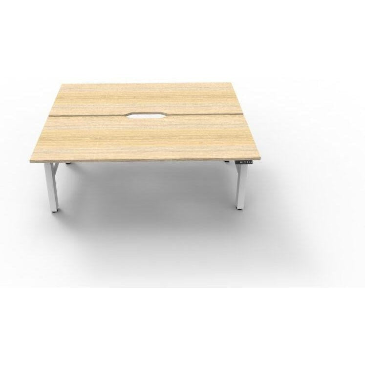 BOOST Plus + Electric Height Adjustable Back to Back Workstation