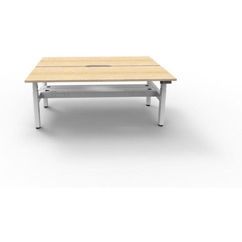 BOOST Plus + Electric Height Adjustable Back to Back Workstation