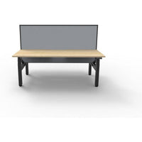 BOOST Plus + Electric Height Adjustable Back to Back Workstation