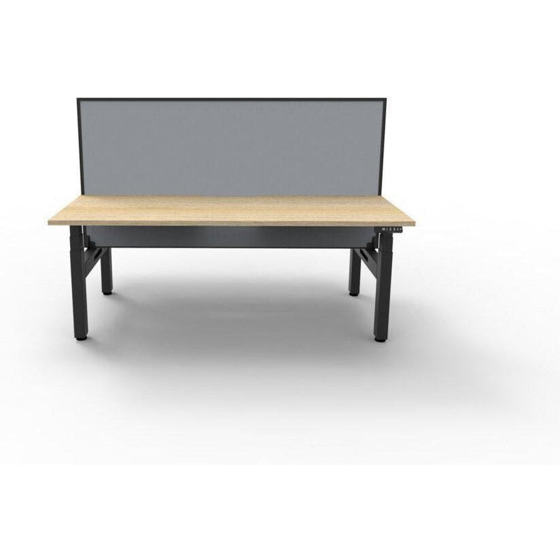 BOOST Plus + Electric Height Adjustable Back to Back Workstation