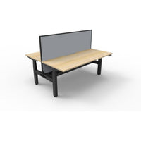 BOOST Plus + Electric Height Adjustable Back to Back Workstation