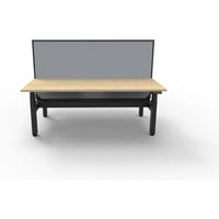 BOOST Plus + Electric Height Adjustable Back to Back Workstation