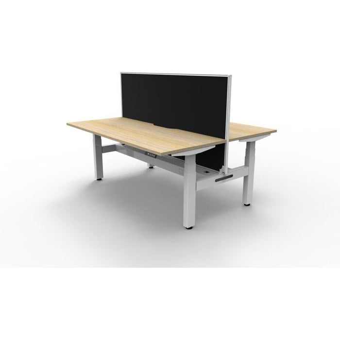 BOOST Plus + Electric Height Adjustable Back to Back Workstation