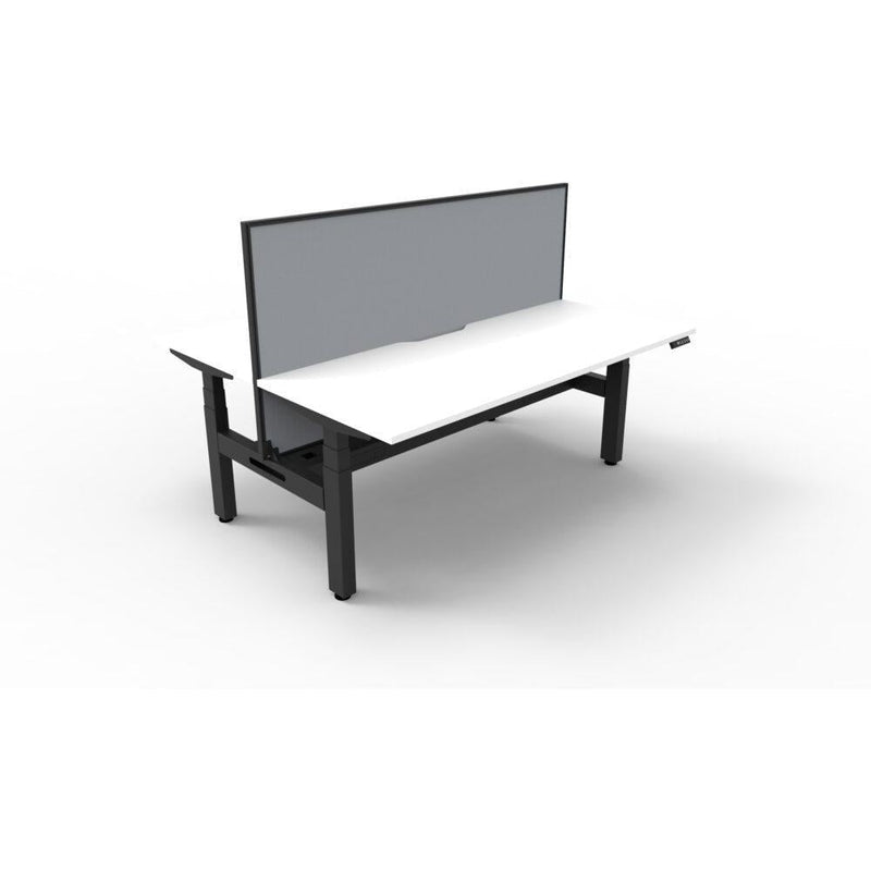 BOOST Plus + Electric Height Adjustable Back to Back Workstation