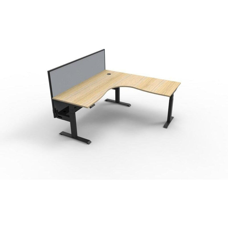 BOOST Plus + Electric Height Adjustable Corner Workstation