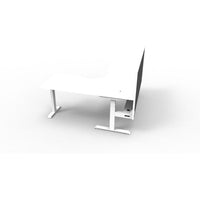 BOOST Plus + Electric Height Adjustable Corner Workstation