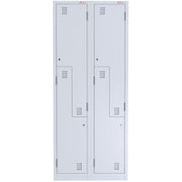 A-File 2 Step Locker - Bank of 2 (4 Door Locker)