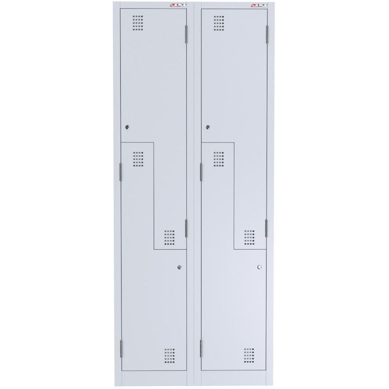 A-File 2 Step Locker - Bank of 2 (4 Door Locker)