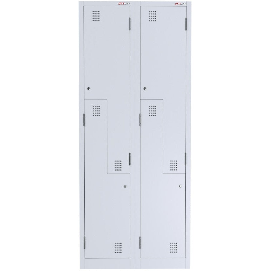A-File 2 Step Locker - Bank of 2 (4 Door Locker)