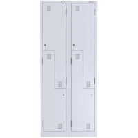 A-File 2 Step Locker - Bank of 2 (4 Door Locker)