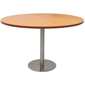 Round Flat Disc Base Table