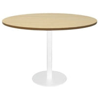 Round Flat Disc Base Table