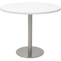 Round Flat Disc Base Table