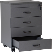 Rapid Worker Mobile Pedestal - 4 Drawer