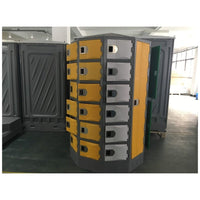 Carousel Circular Plastic Lockers