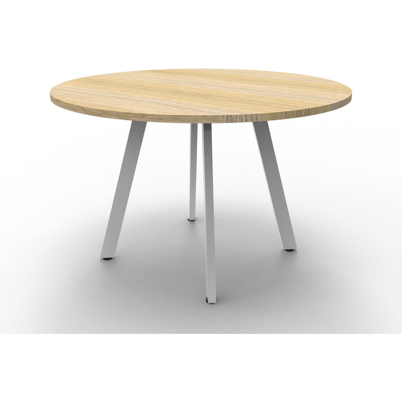 Eternity Round Meeting Table 1200mm Diameter - Oak