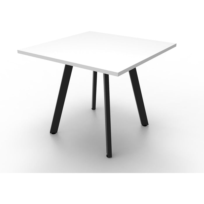 Eternity Square Meeting Table - White