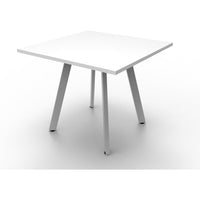Eternity Square Meeting Table - White