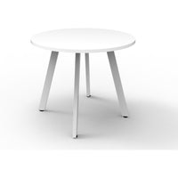 Eternity Round Meeting Table 900mm Diameter - White