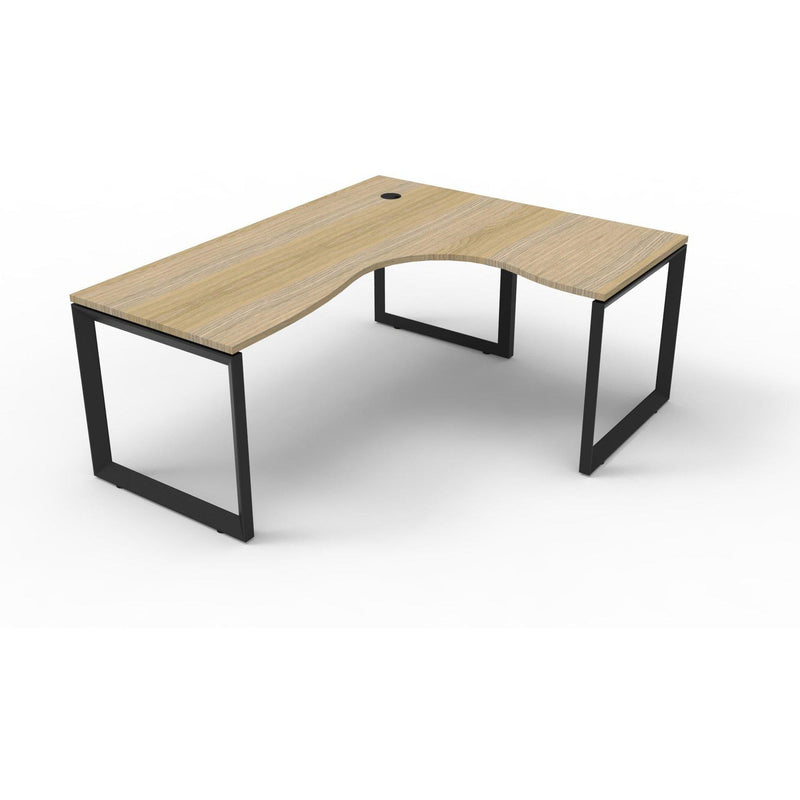 Deluxe Infinity Corner Workstations - Loop Leg