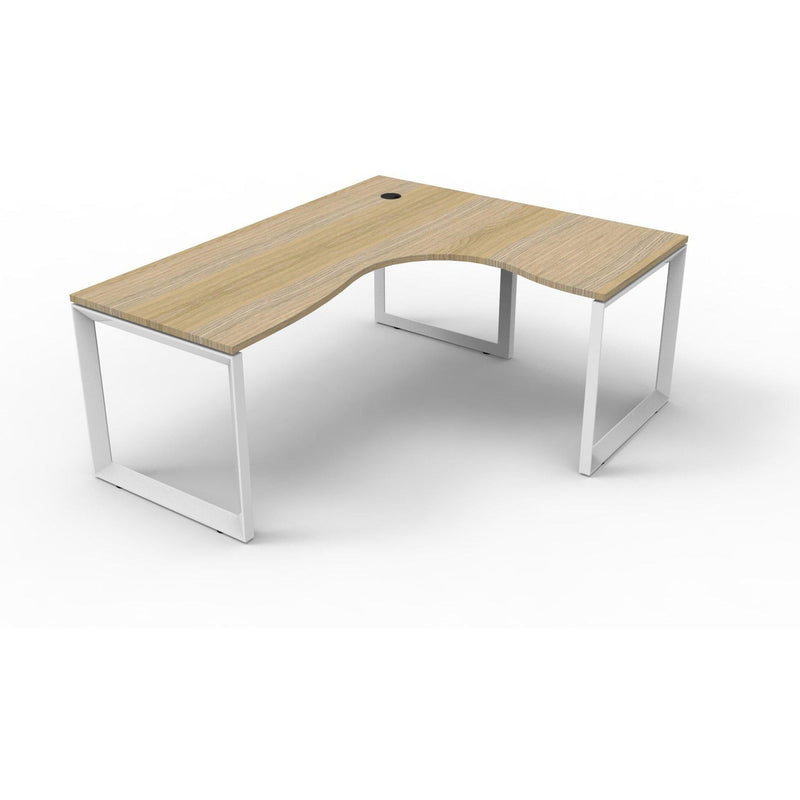 Deluxe Infinity Corner Workstations - Loop Leg