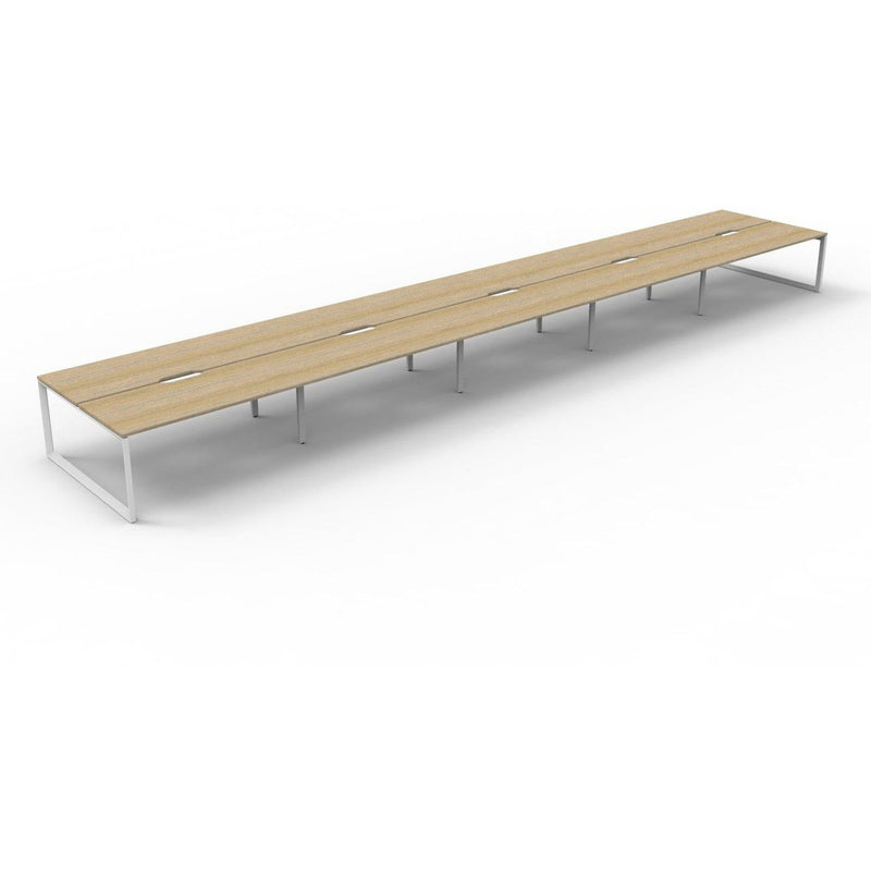 Deluxe Infinity Double Sided Workstations - Loop Leg