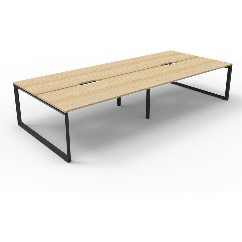 Deluxe Infinity Double Sided Workstations - Loop Leg