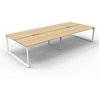 Deluxe Infinity Double Sided Workstations - Loop Leg