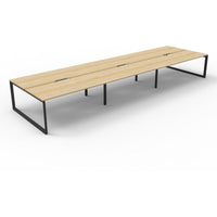 Deluxe Infinity Double Sided Workstations - Loop Leg