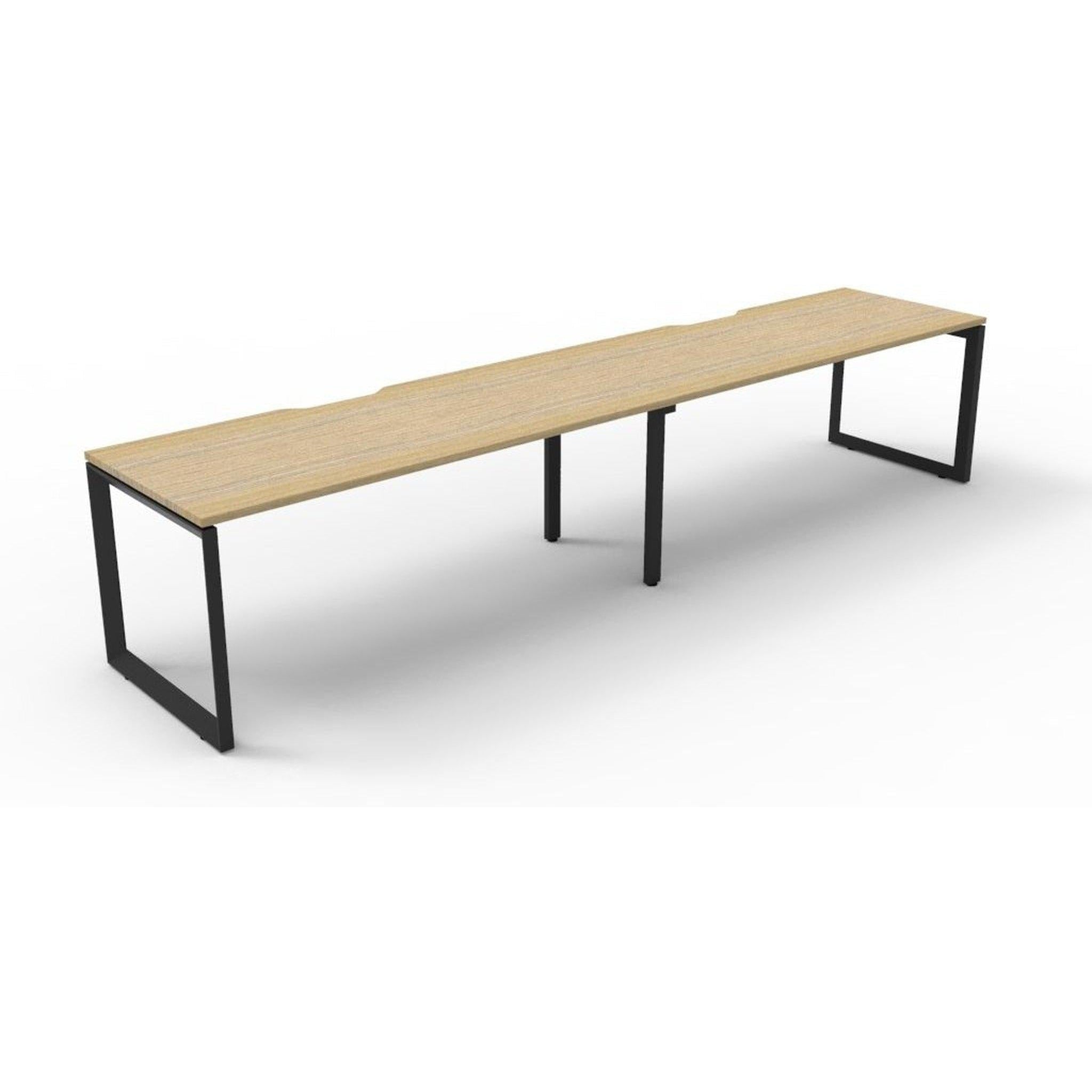 Deluxe Infinity Single Sided Workstations - Loop Leg