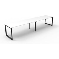 Deluxe Infinity Single Sided Workstations - Loop Leg