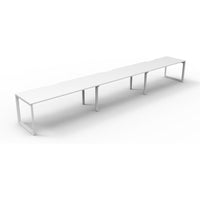 Deluxe Infinity Single Sided Workstations - Loop Leg