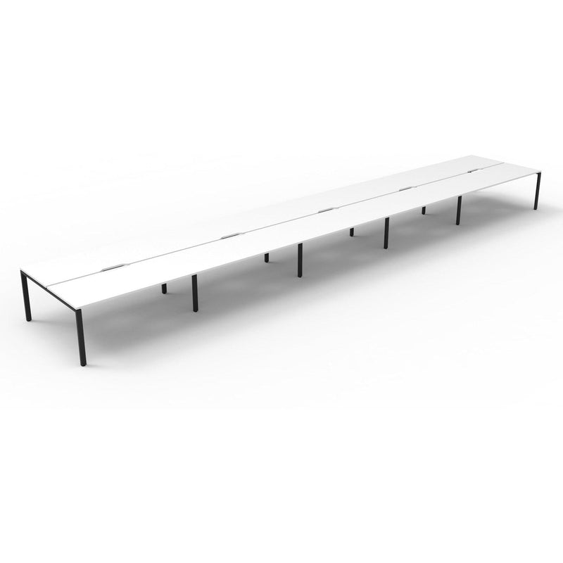 Deluxe Infinity Double Sided Workstations - Profile Leg