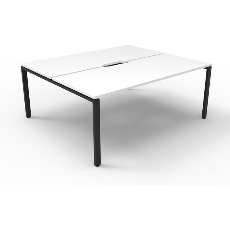 Deluxe Rapid Infinity 2 Person Workstation Double Sided -  No Screen