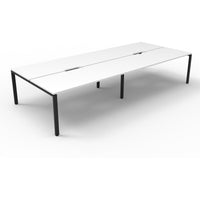 Deluxe Infinity Double Sided Workstations - Profile Leg