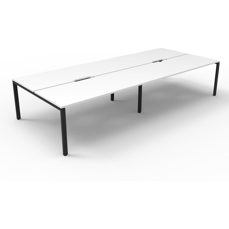 Deluxe Infinity Double Sided Workstations - Profile Leg