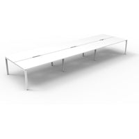 Deluxe Infinity Double Sided Workstations - Profile Leg