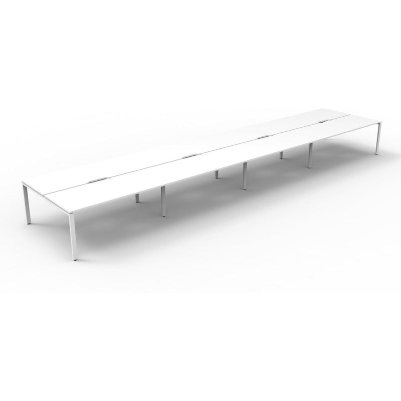 Deluxe Infinity Double Sided Workstations - Profile Leg