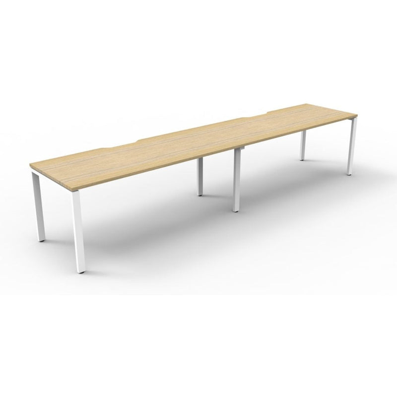 Deluxe Rapid Infinity 2 Person Single Sided Workstation - No Screen