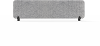 NEW Desk Mounted Eco Panel Screen - 1490mm